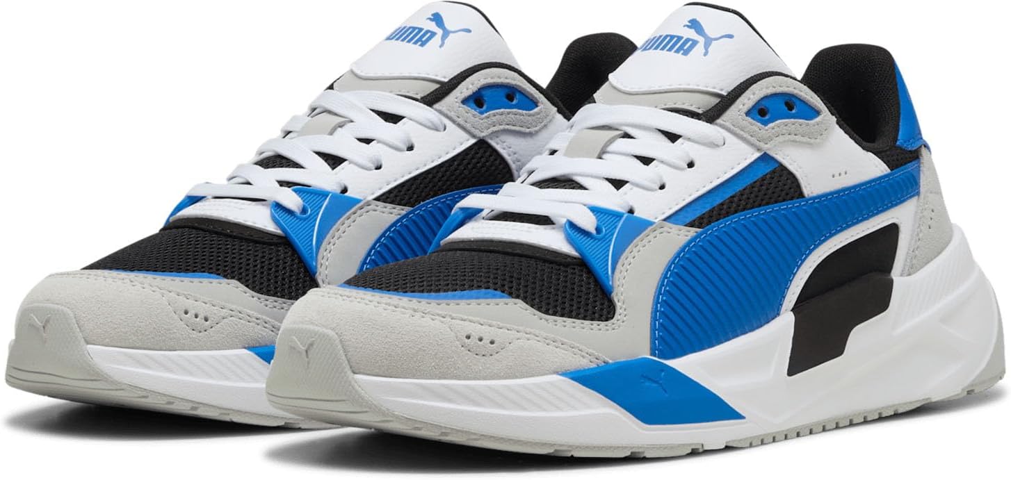 Мужские кроссовки PUMA Trinity 2 на шнуровке, повседневные - черные — фото 2