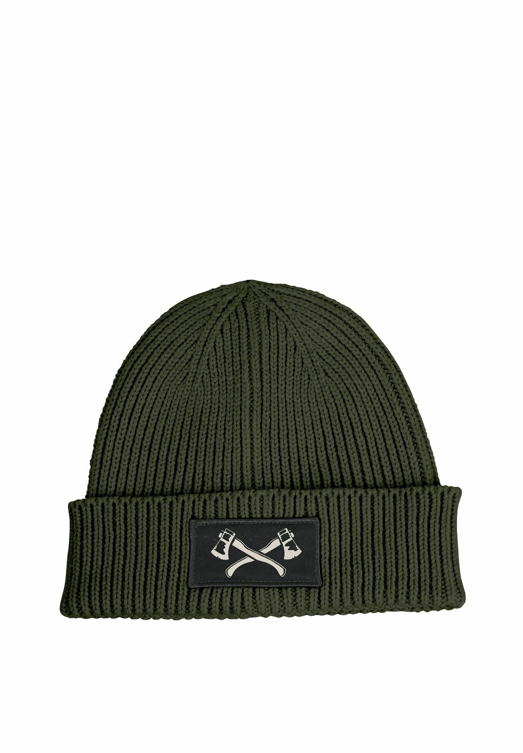 

Шапка MIT PATCH WALD HOLZ AXT Neverless, темно-зеленый