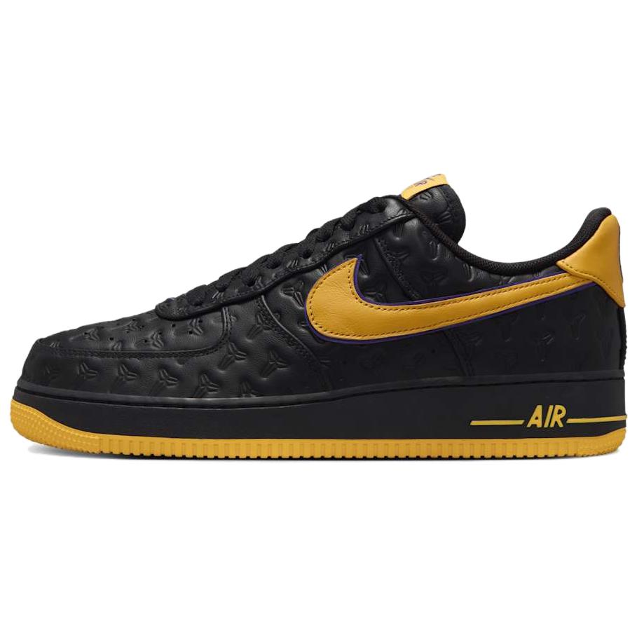 

Nike Кроссовки Air Force 1 Low Kobe Bryant "Lakers Away" в черно-желтом цвете, цвет Black Yellow
