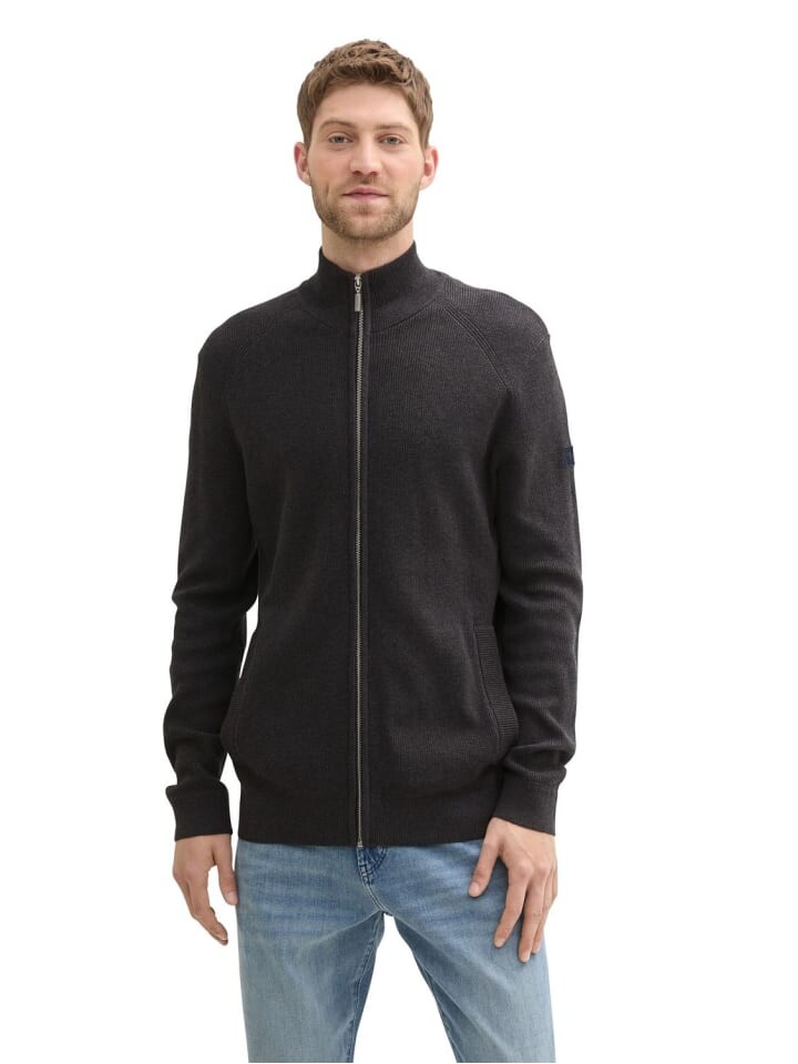 

Кардиган Tom Tailor Strickjacke STRUCTURED KNIT, серый