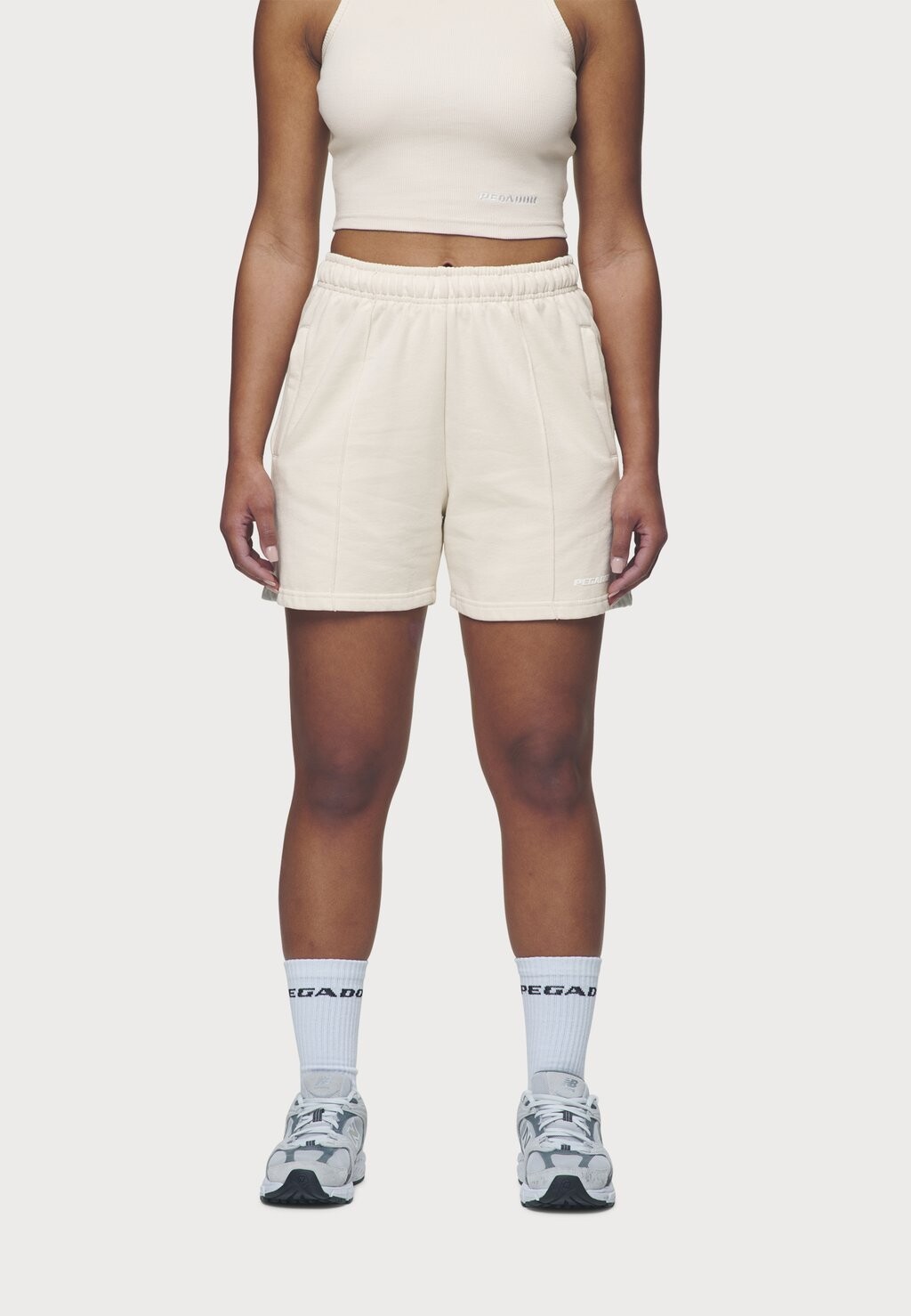 

Спортивные брюки SULLY HIGH WAISTED Pegador, бежевый
