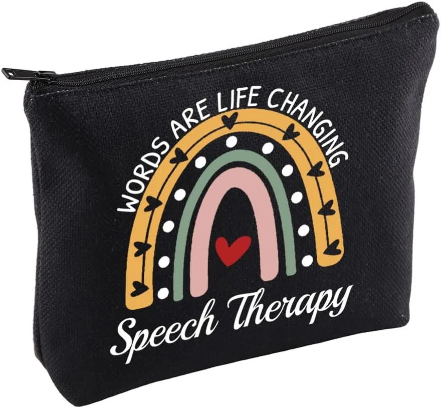 Косметичка «Words Are Life Changing Speech Therapy» Cenwa, Speech Therapy Bag