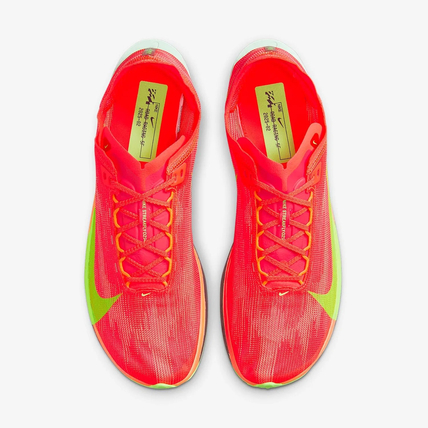 Мужские прогулочные кроссовки Nike Zoomx Streakfly 2, Bright Crimson Lime Blast Hype — фото 4