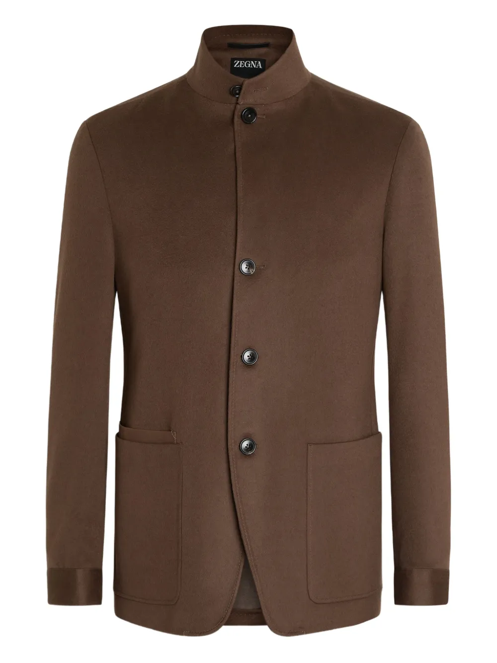 

Куртка Oasi с накладными карманами Zegna, коричневый
