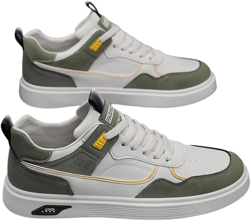 

Мужские кеды Hhhchpm однотонные, повседневные с шнуровкой, удобные нескользящие кроссовки для активного отдыха на свежем воздухе, хаки