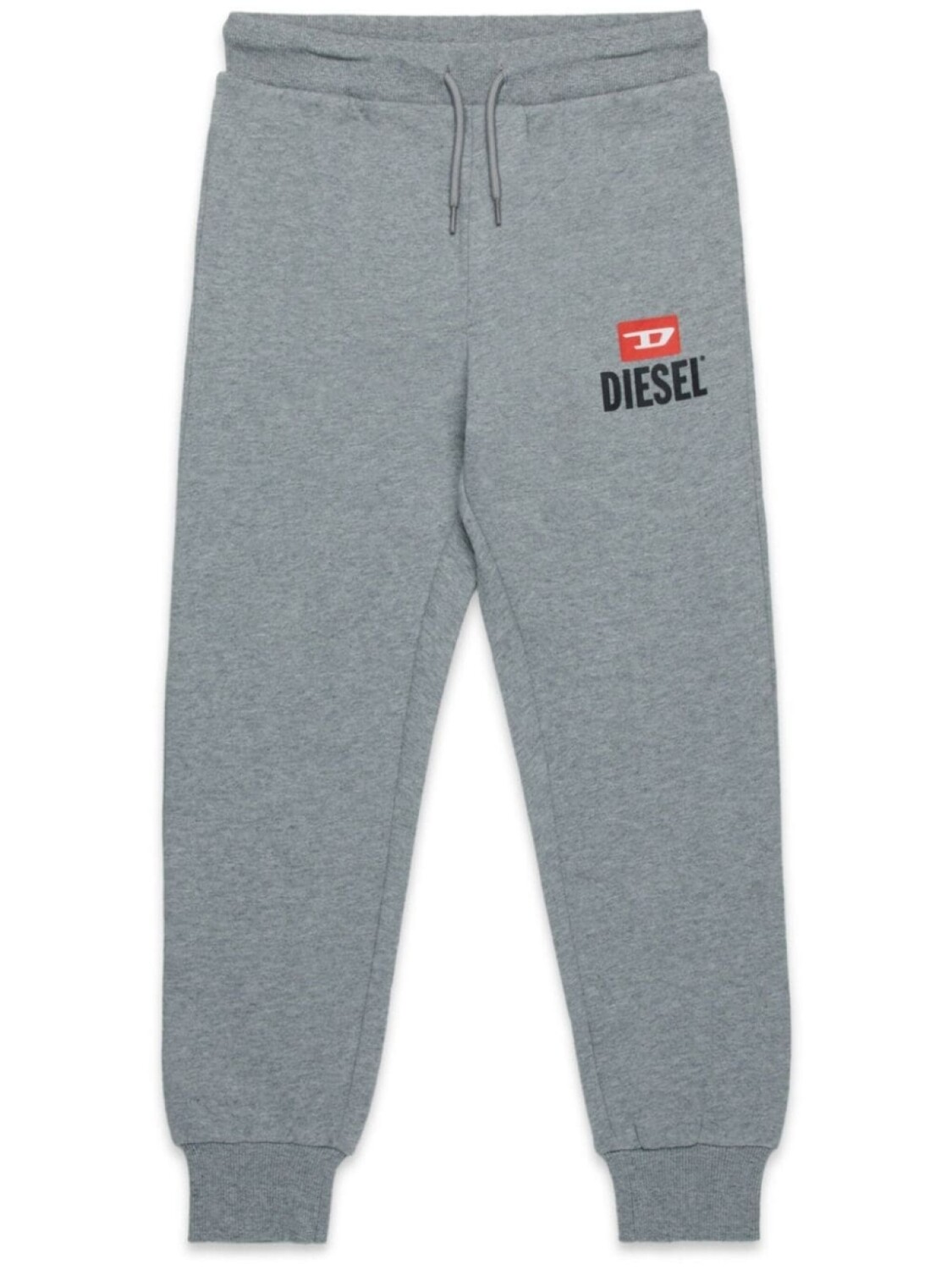 

Diesel Kids спортивные брюки с логотипом, серый