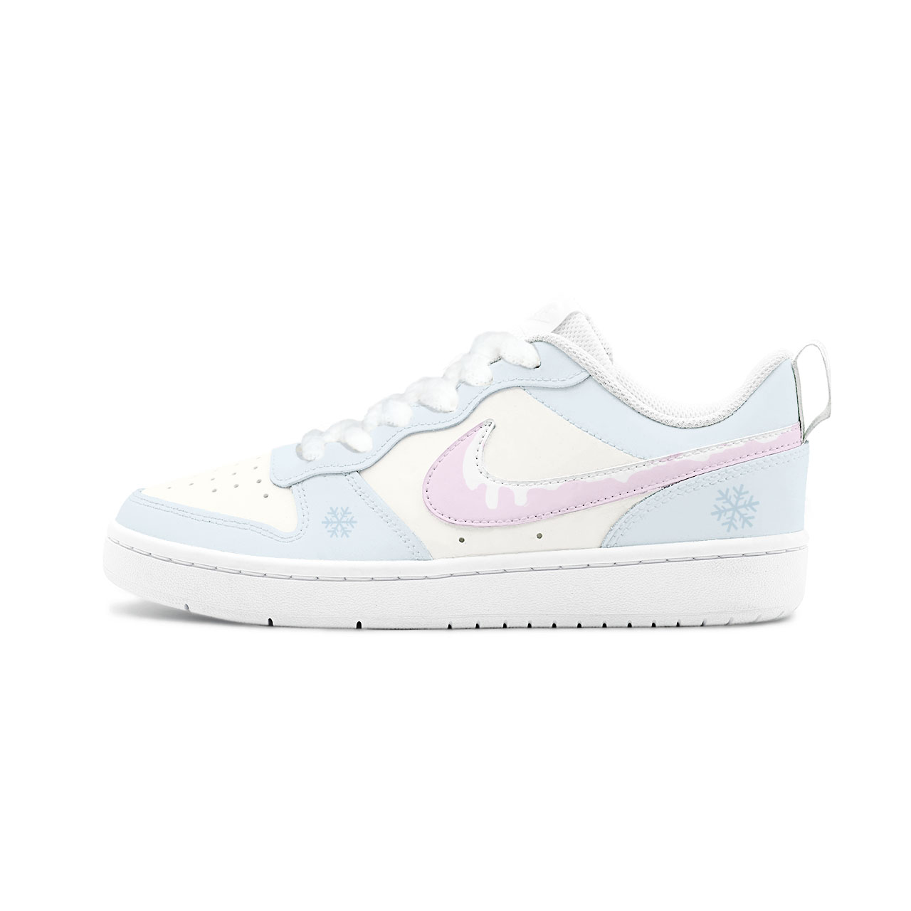 

Nike Court Borough 2 Skateboard Shoes Unisex Low top Pink/Blue