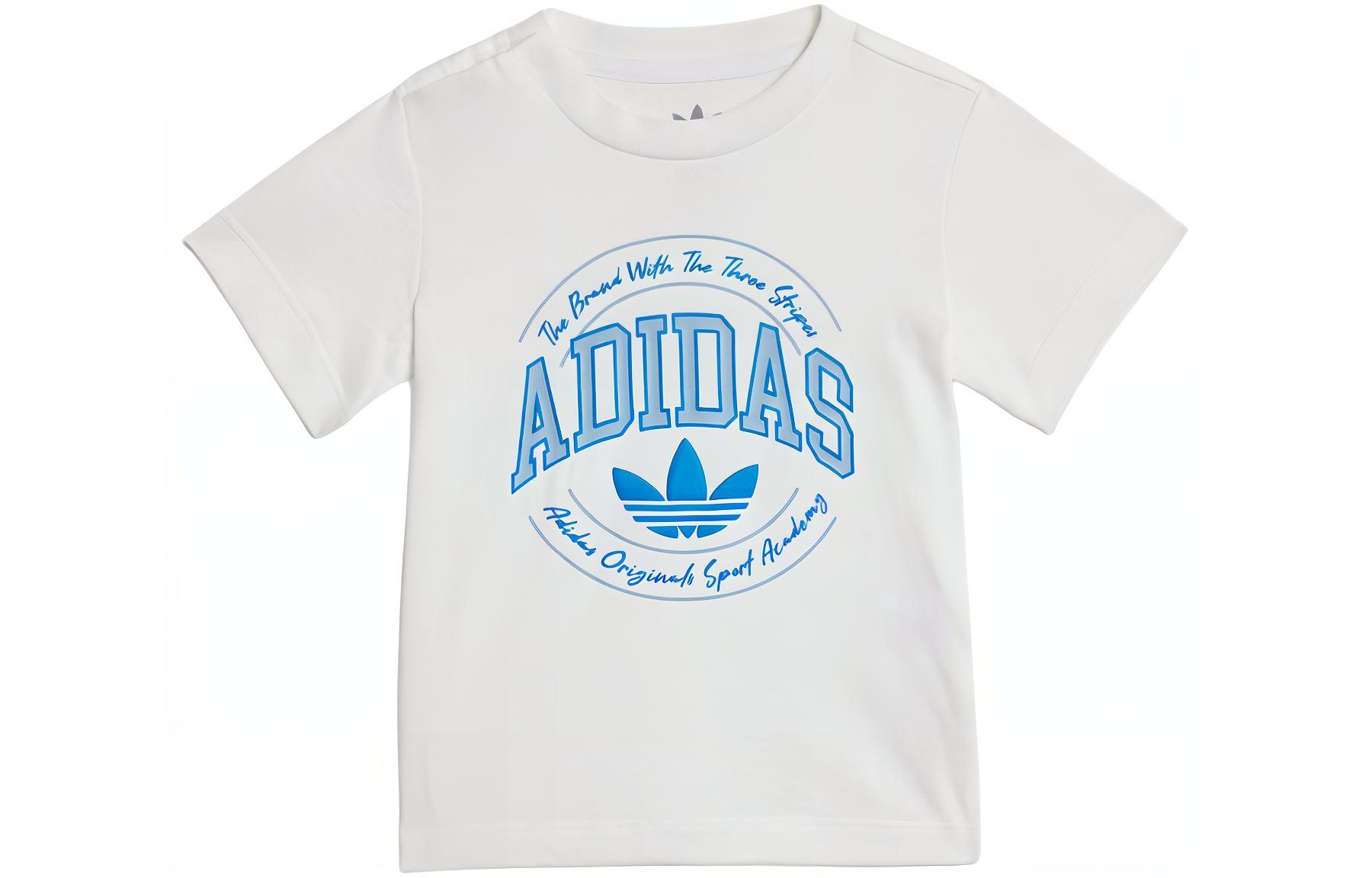 Дошкольная повседневная спортивная одежда Adidas Originals, темно-синий индиго — фото 2