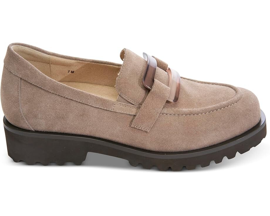 Туфли на плоской подошве Vaneli Zinta, цвет Military Waterproof Suede — фото 4