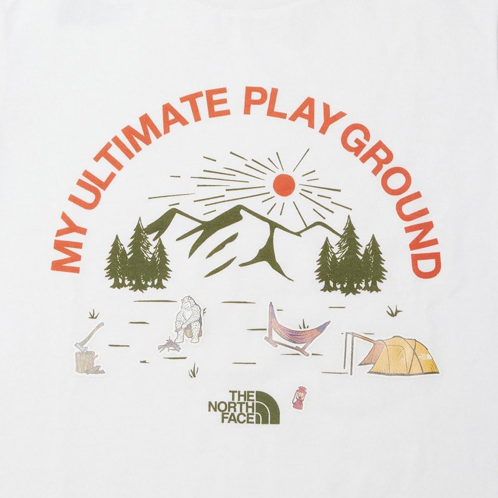 Детская футболка с коротким рукавом The North Face Your Own Playground Tee унисекс (NTJ32437), светло-бежевый — фото 3