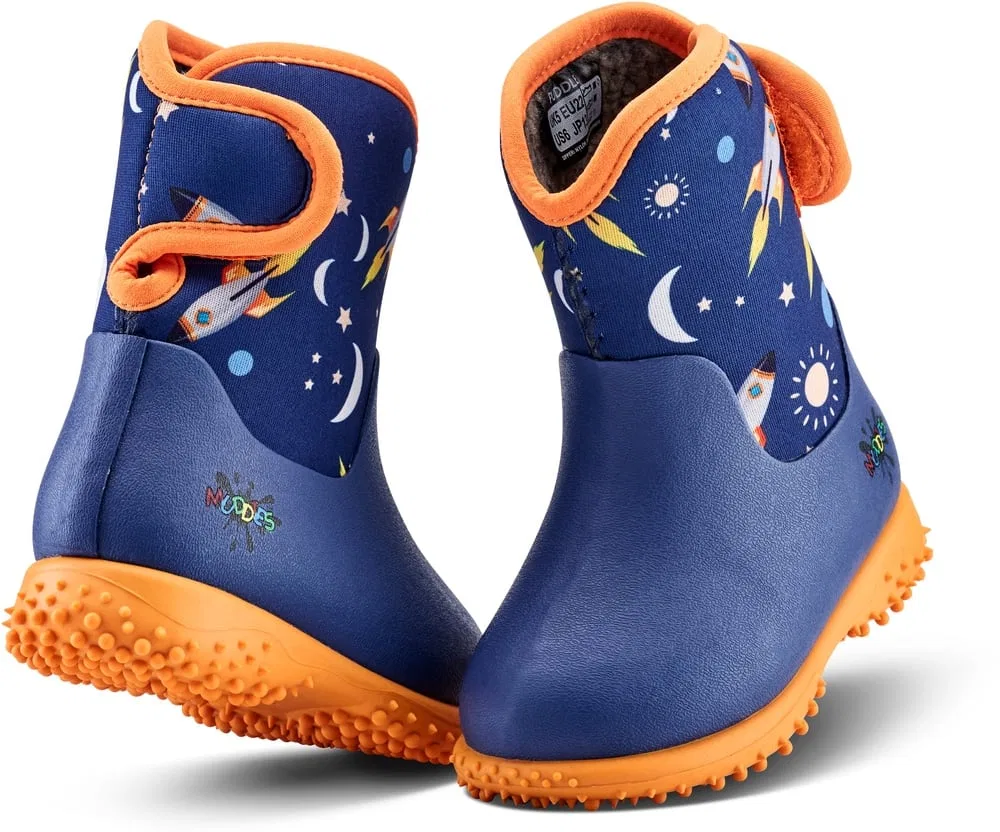 Резиновые сапоги для детей Muddies Puddle Wellies, Grubs, оранжевый