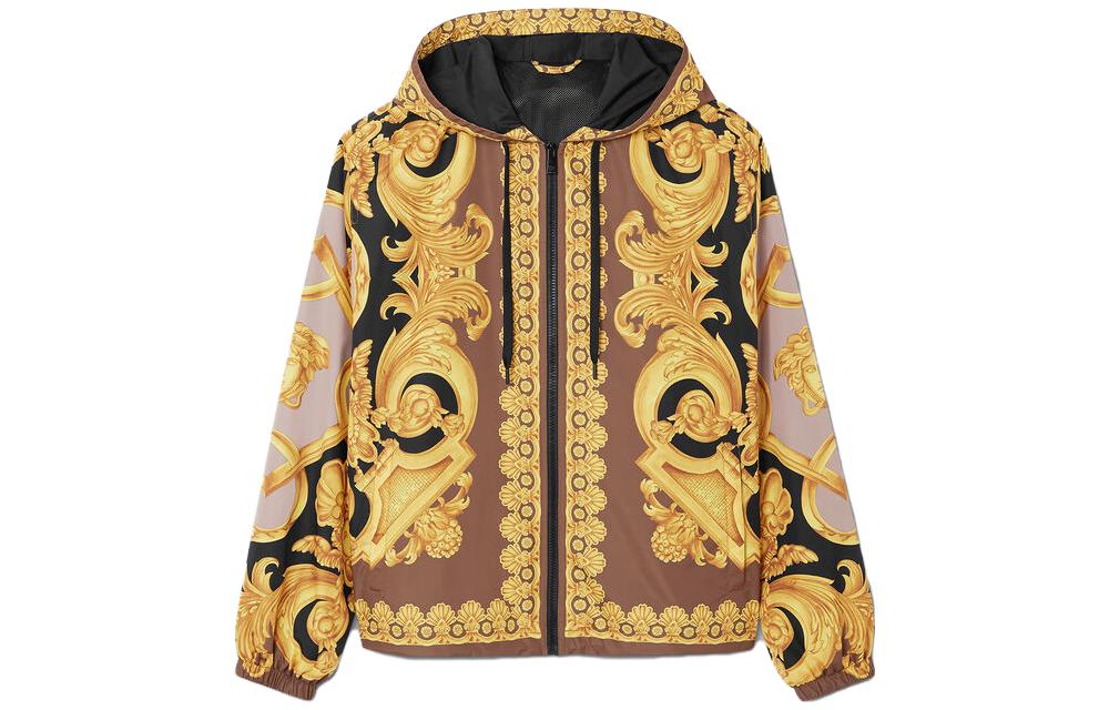 VERSACE Золотая куртка мужская праздничная, Gold — фото 3