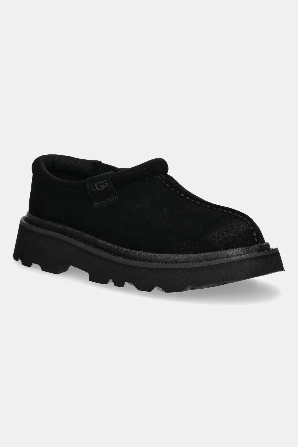 

Замшевые мокасины UGG Tasman Lug, черный