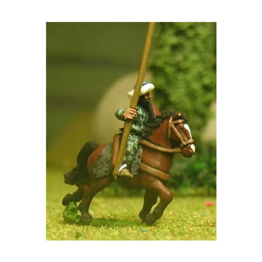 

Османский турок — феодальные спаги с копьем, луком и щитом, Late Medieval-Early Renaissance - Cavalry & Other Mounted Figures (15mm)