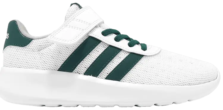 

Кроссовки adidas Lite Racer 3.0 Hook & Loop K 'White Collegiate Green', белый