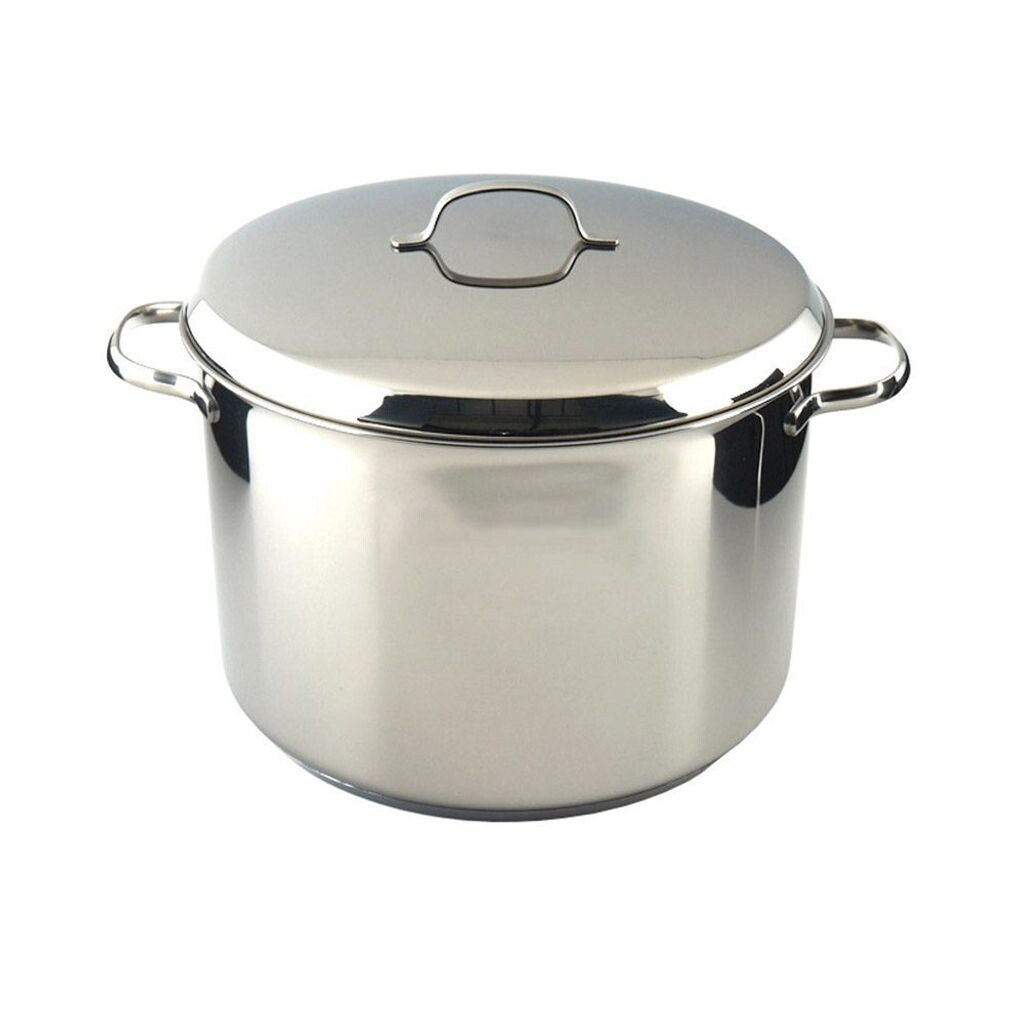 

Высокая кастрюля Рисс Кристалл с крышкой Ø16см нержавеющая сталь Riess