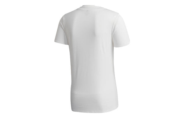 Футболка adidas Premium Tee M Casual Running Sports Round Neck Short Sleeve White, белый — фото 2