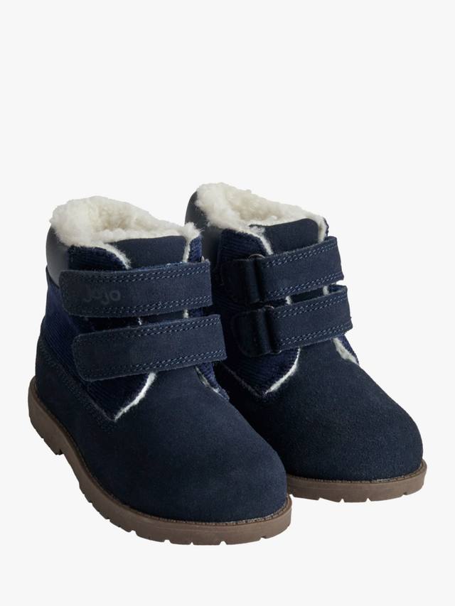 

Ботинки с двойными шнурками JoJo Maman Bébé, Navy