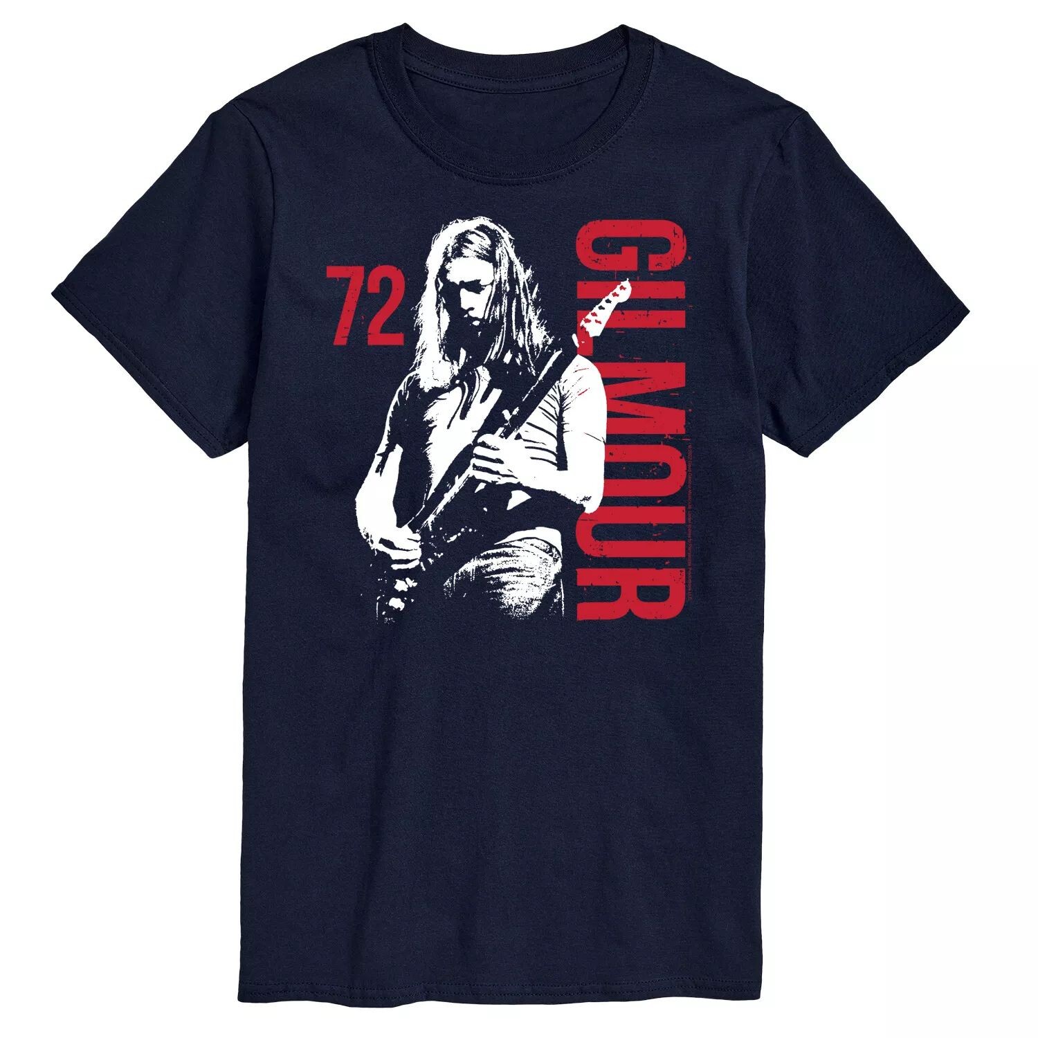 

Футболка Big & Tall David Gilmour 72 Licensed Character, синий
