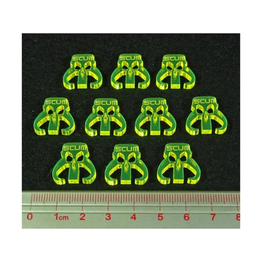 

Жетоны фракций отбросов — желтые, Star Wars - X-Wing Miniatures Gaming Accessories (Litko Aerosystems)