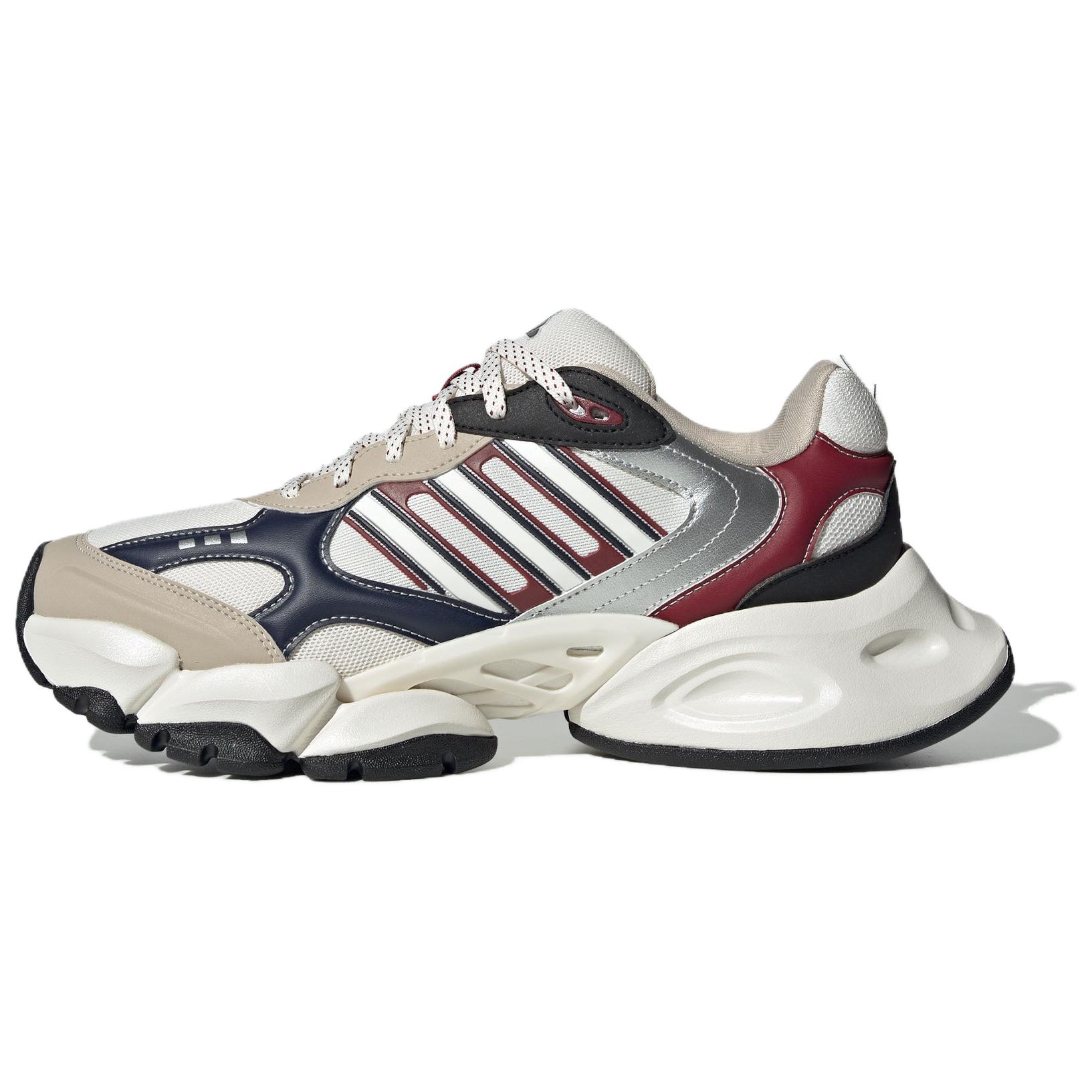 

Износостойкие кроссовки Low top для бега Unisex White Green Adidas, белый зеленый