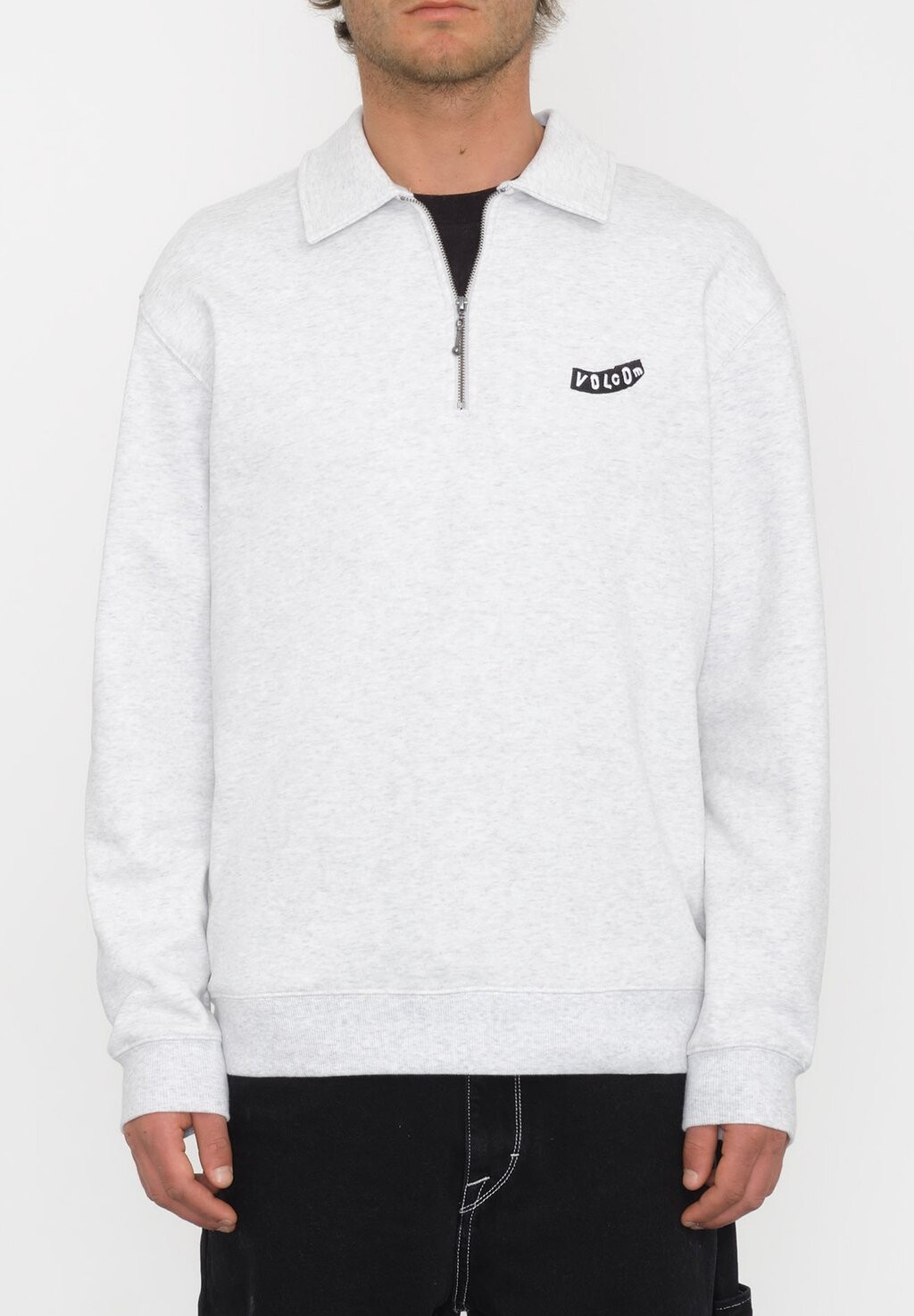 

Толстовка Nevermine Volcom, цвет bone heather