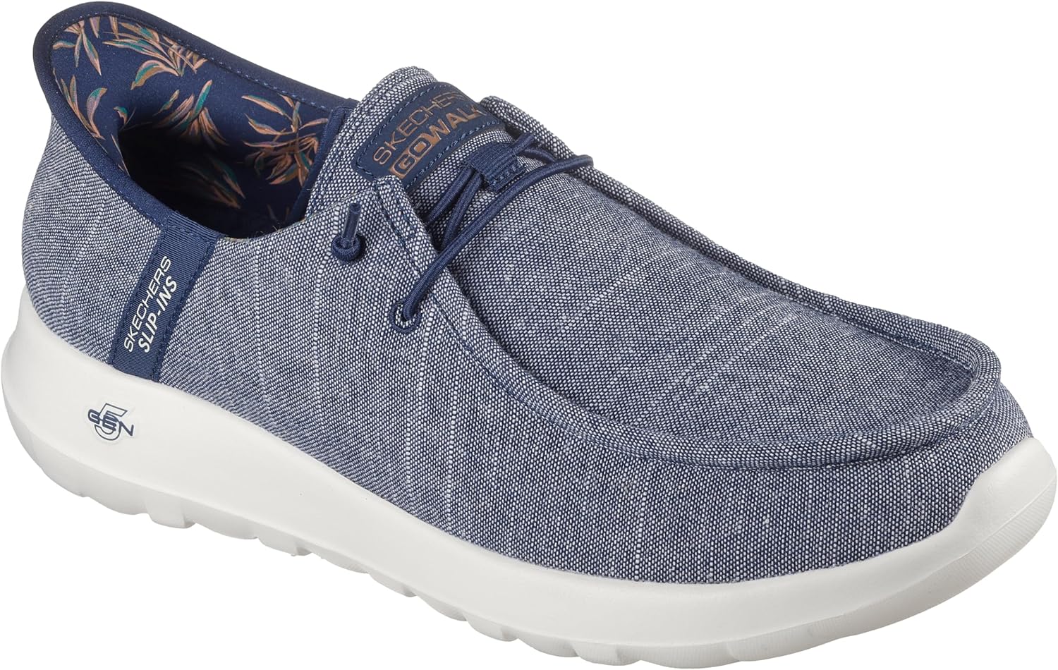 

Мужские кроссовки Skechers Go Walk Max с легкостью, без застежек, темно-синий
