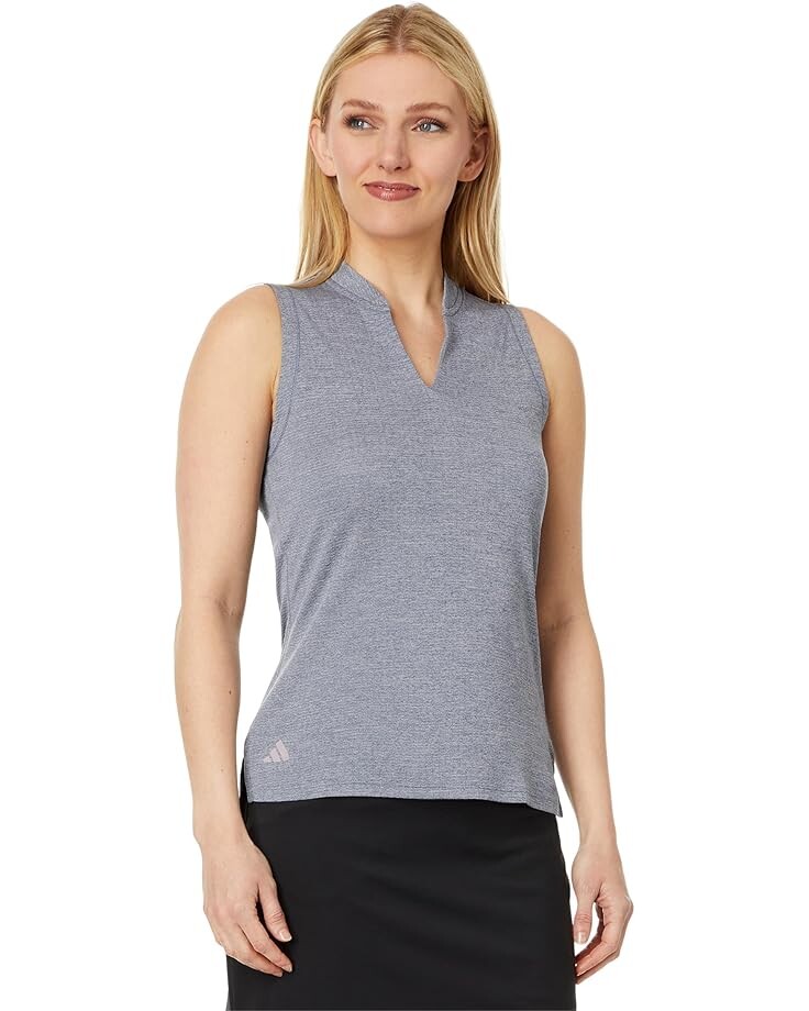 

Поло adidas Ultimate365 Textured Sleeveless Polo, цвет Preloved Ink