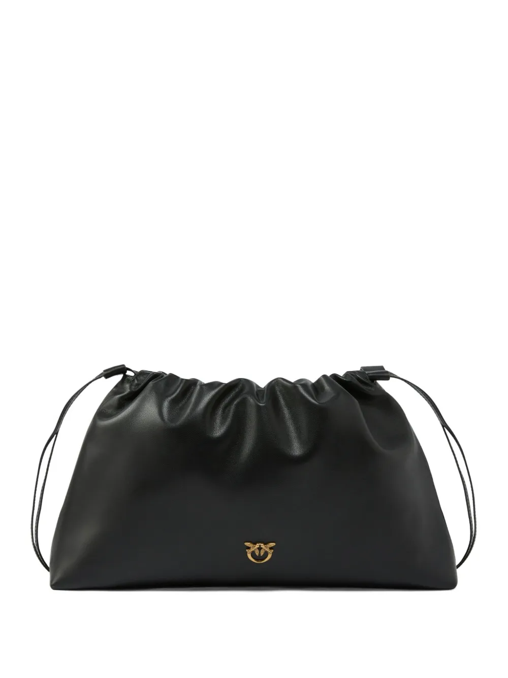 

Макси-клатч на шнурке с логотипом Pinko, черный