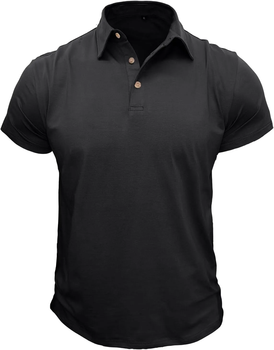 

Мужская футболка поло с коротким рукавом Henley