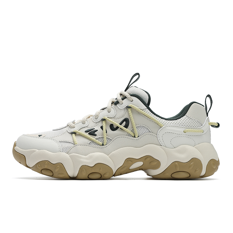 

FILA Низкие, износостойкие, массивные кроссовки FLUID 6 Cat Paw с амортизацией, мужские, белые, серые