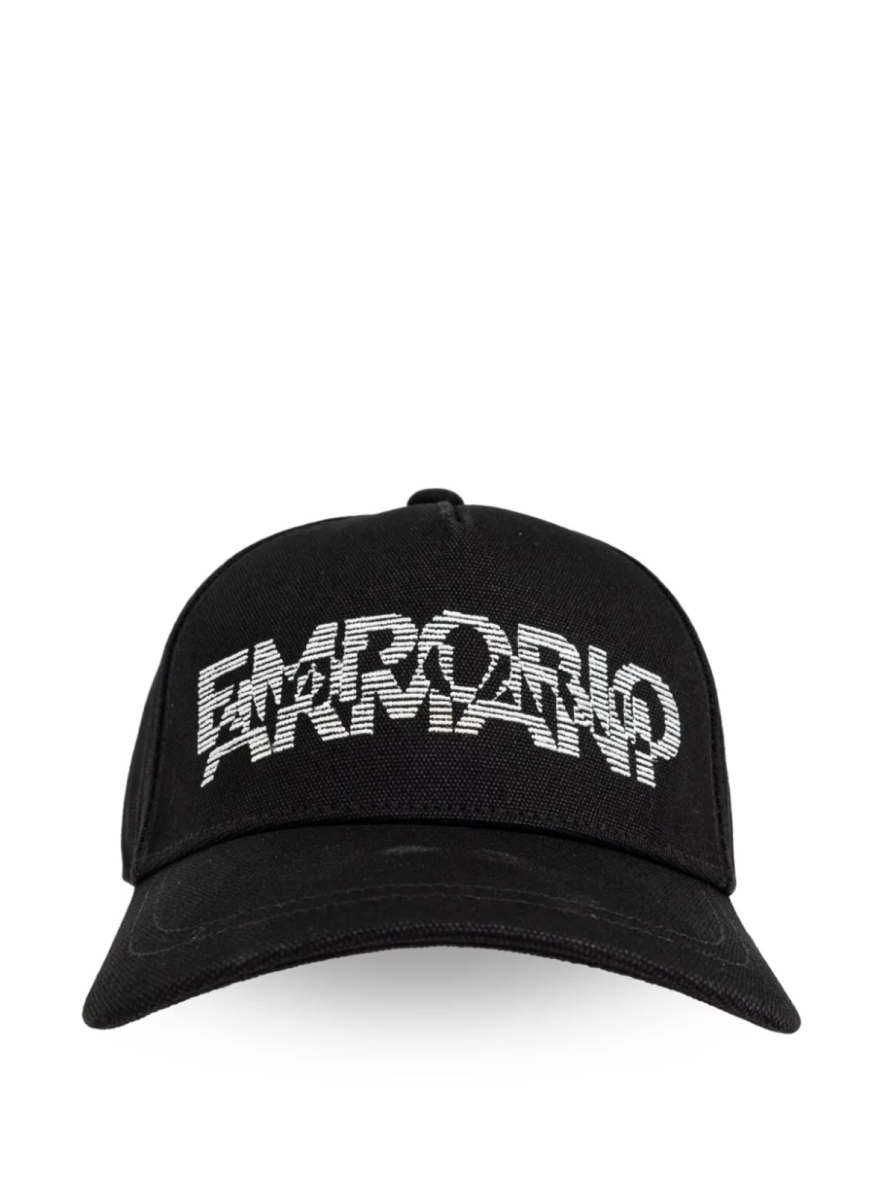 

Кепка с вышитым логотипом Emporio Armani, черный