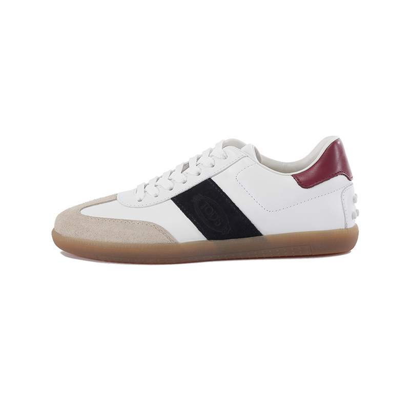 TOD'S Низкие кроссовки для скейтбординга, женские, белые