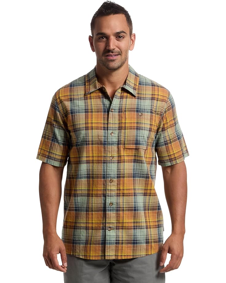 

Рубашка Royal Robbins Redwood Plaid Short, цвет Lion Pismo Plaid