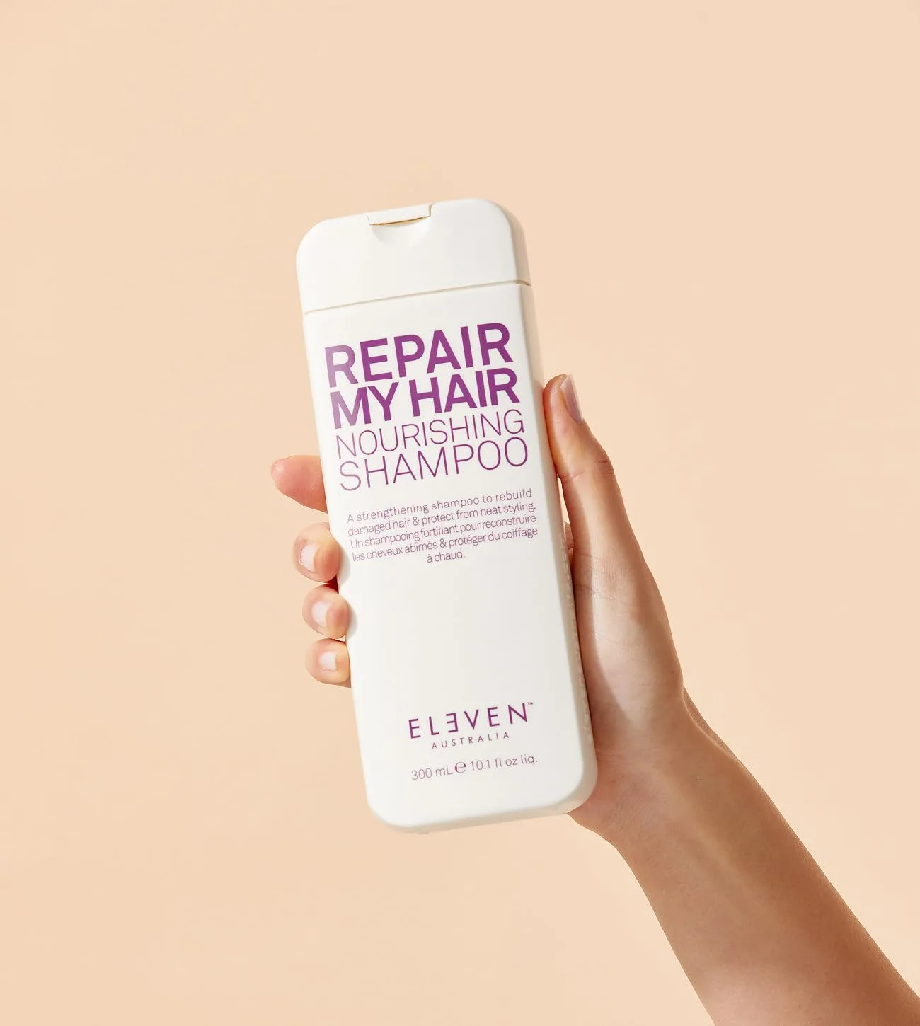 ELEVEN AUSTRALIA Repair My Hair питательный шампунь для женщин и мужчин - без сульфатов, увлажняющий и мягкий, укрепляет сухие и поврежденные волосы, обеспечивает глубокое увлажнение, безопасен для окрашенных волос 961 мл — фото 4