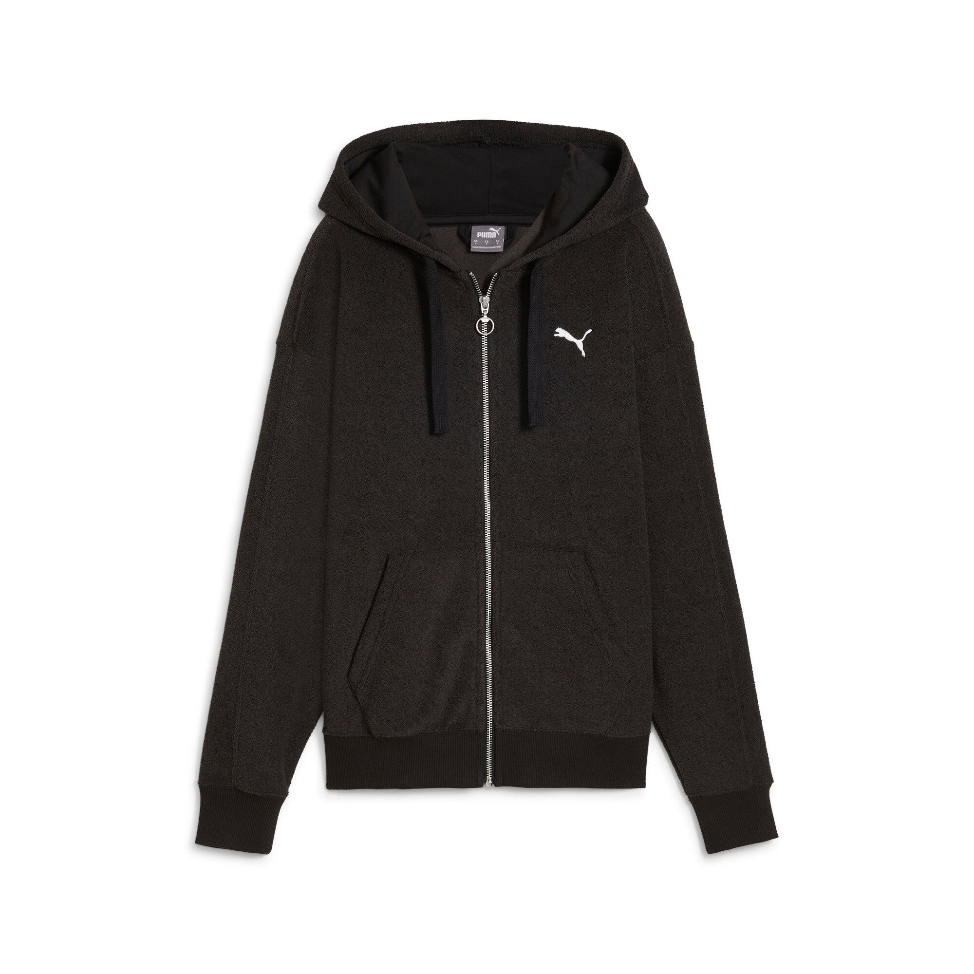 

Толстовка с капюшоном PUMA Women's HER Full-Zip, черный