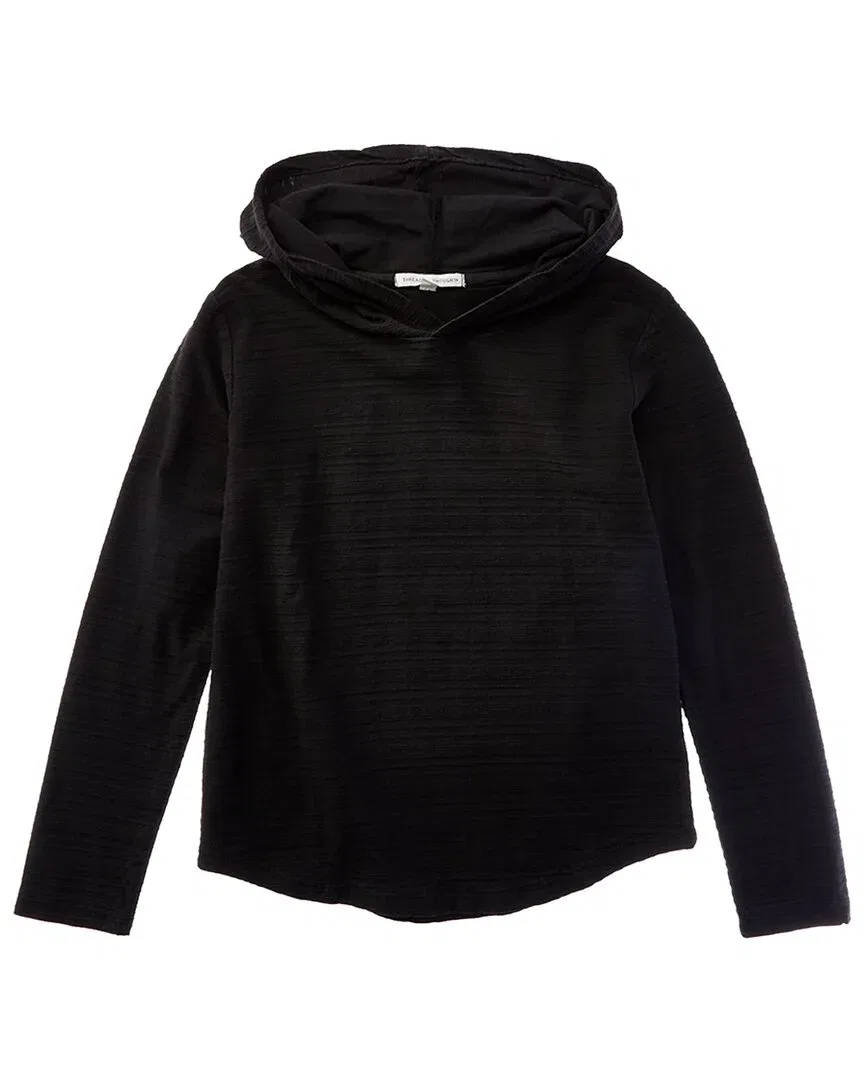 Худи Threads 4 Thought Hoyt Stripe Pullover Hoodie, черный