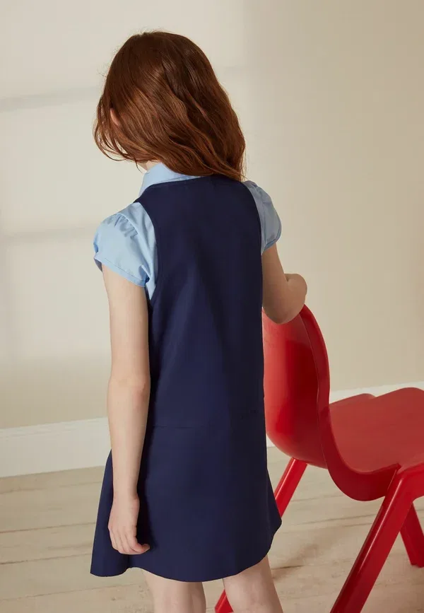 Комбинезон-сарафан Next, Zip Front Pinafore Day Dress, ярко-синий — фото 2