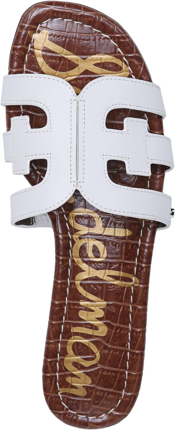 Сандалии на плоской подошве Bay Sam Edelman, цвет Bright White Vaquero Saddle Leather — фото 2