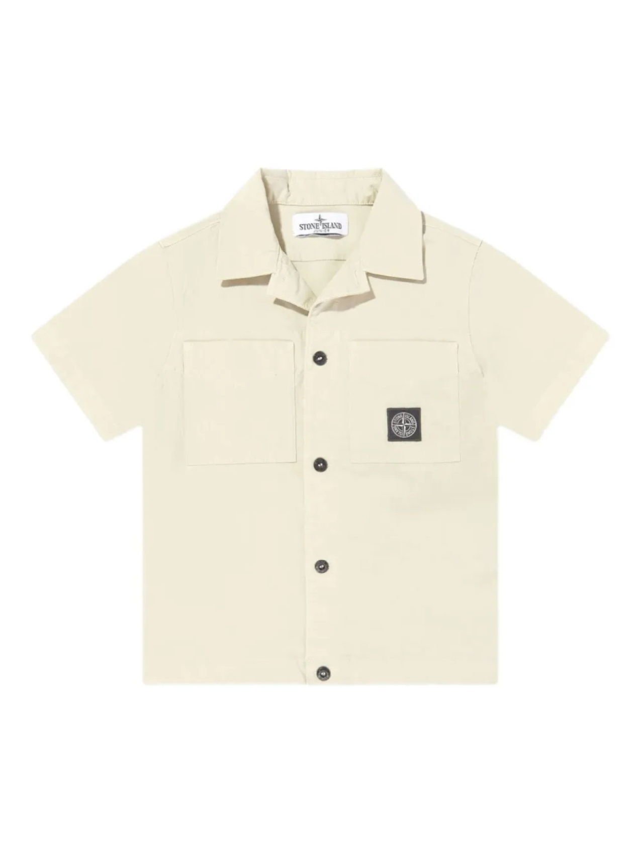 

Stone Island Junior рубашка на пуговицах, нейтральный
