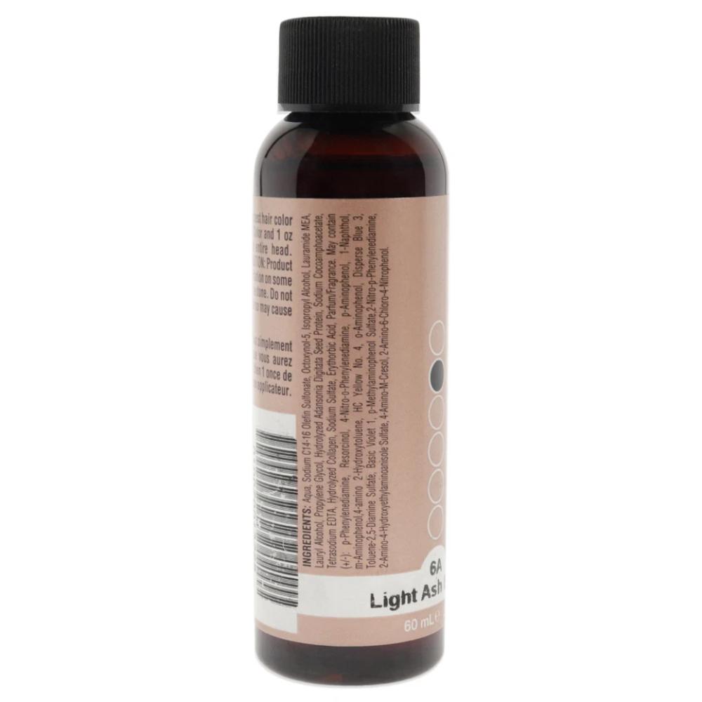 

Полуперманентная краска для волос Watercolors BB - 6A Средне-пепельно-коричневый оттенок от Tressa для мужчин и женщин - 2 унции (57 г)