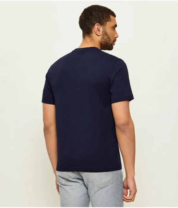Футболка classic fit Lacoste, темно-синий — фото 3