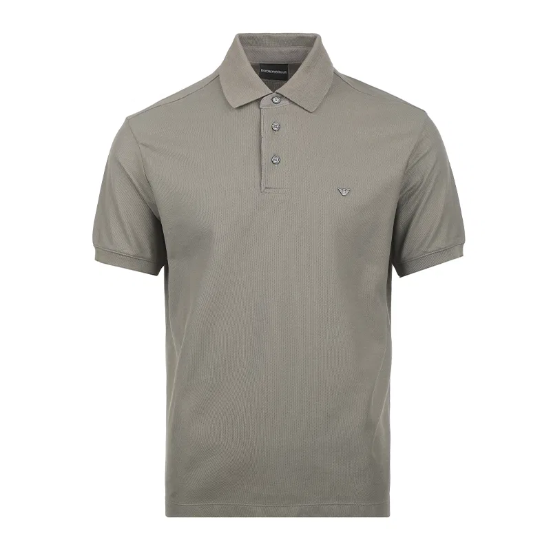 Поло с коротким рукавом EMPORIO ARMANI, Gray