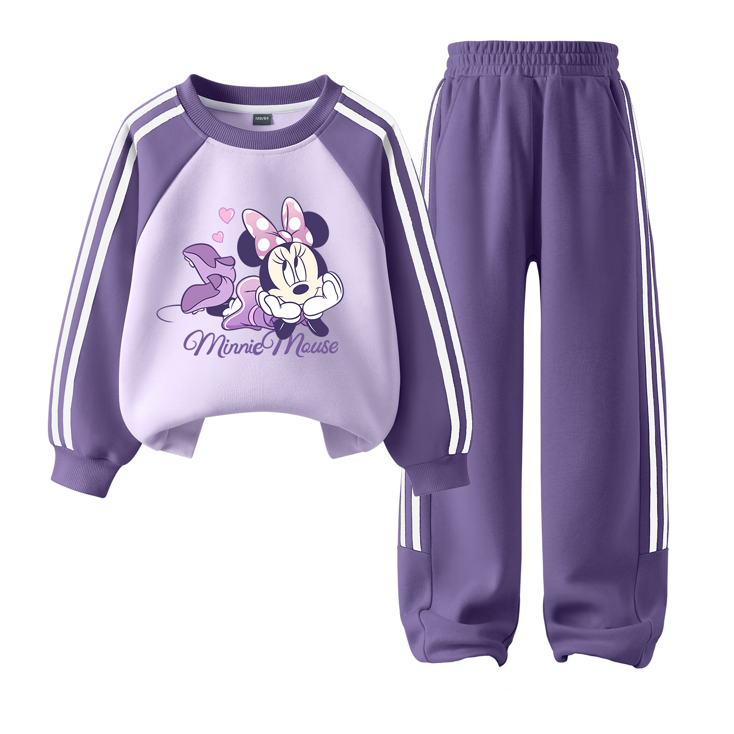 

Детская повседневная спортивная одежда Disney, фиолетовый