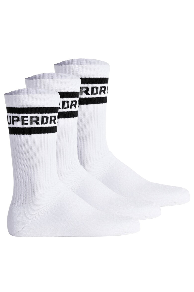 

Длинные носки Coolmax — 3 пары Superdry, белый