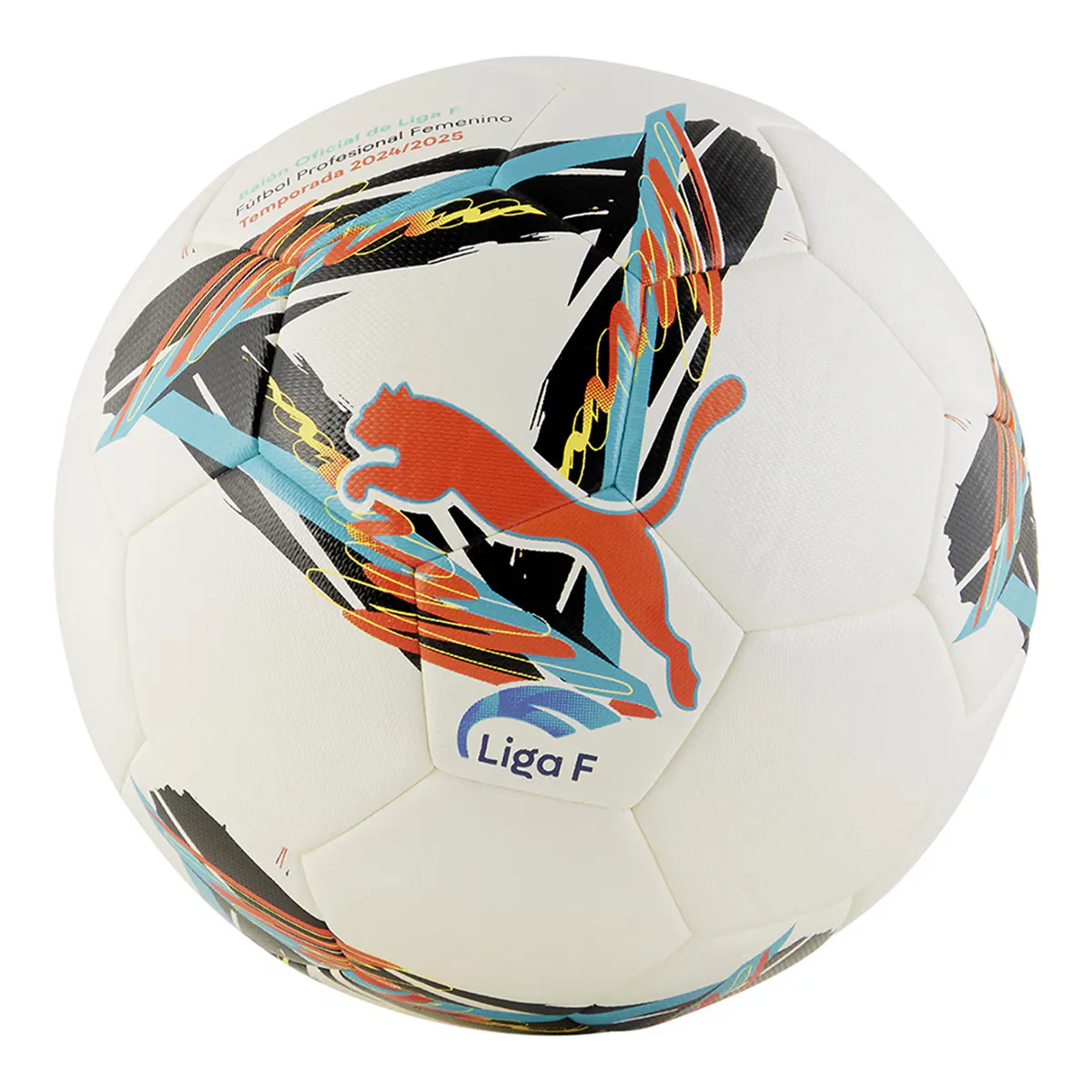

Футбольный мяч Puma Orbita Liga F Hybrid 2024-2025 Puma, белый