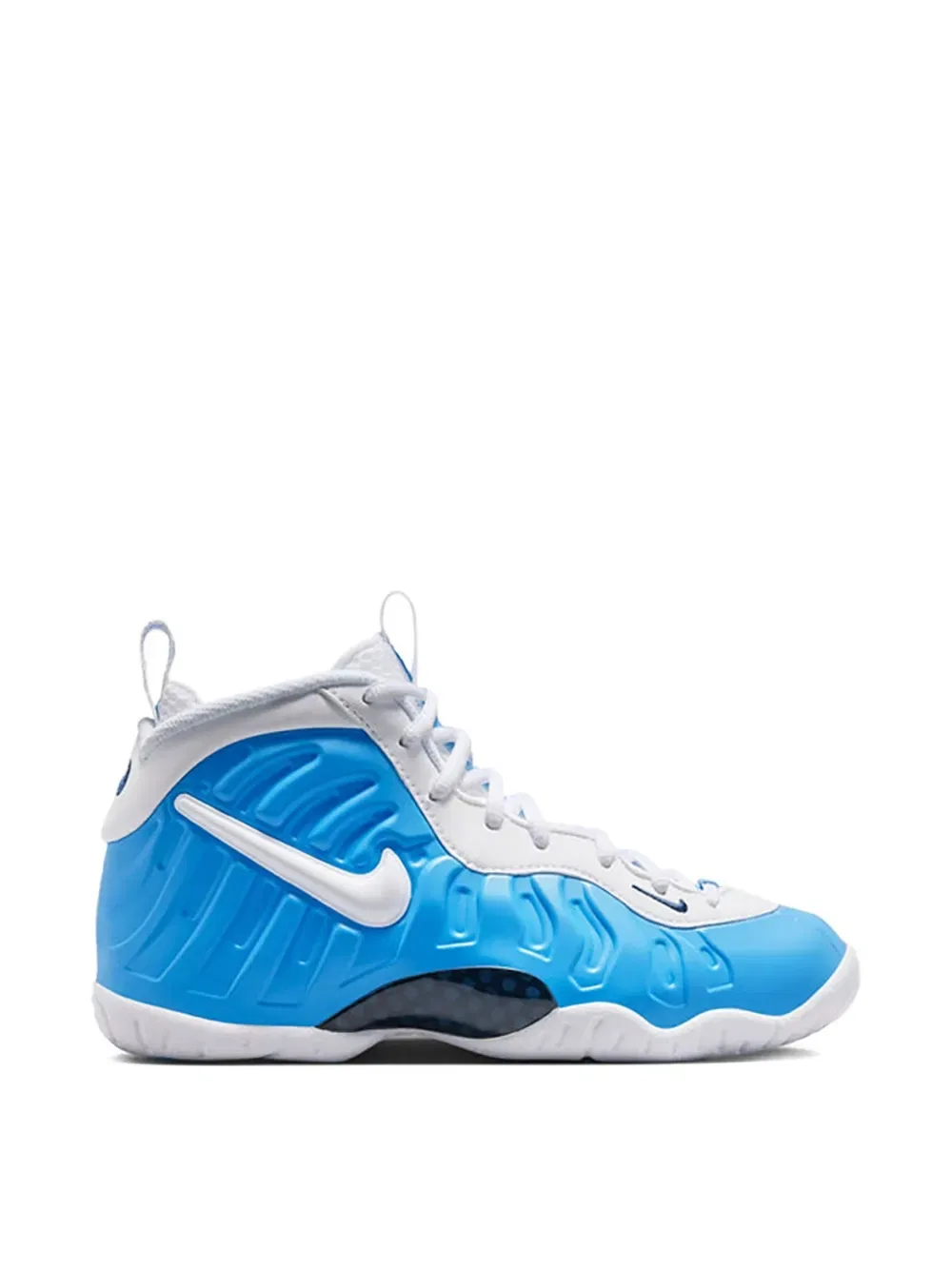 Кроссовки Air Foamposite Pro Nike Kids, синий — фото 2