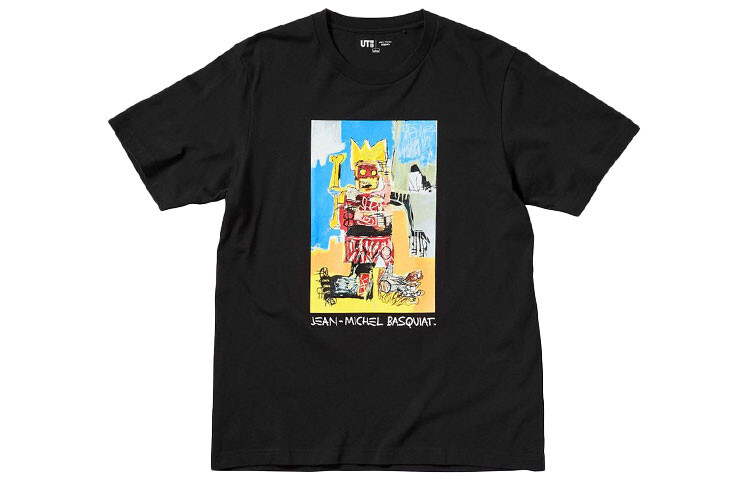 

UNIQLO Футболка унисекс, цвет Black