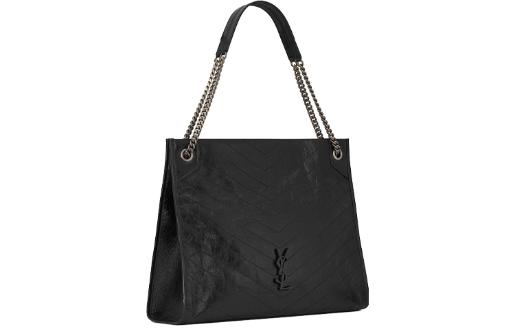 SAINT LAURENT Кожаная сумка-шоппер — фото 3