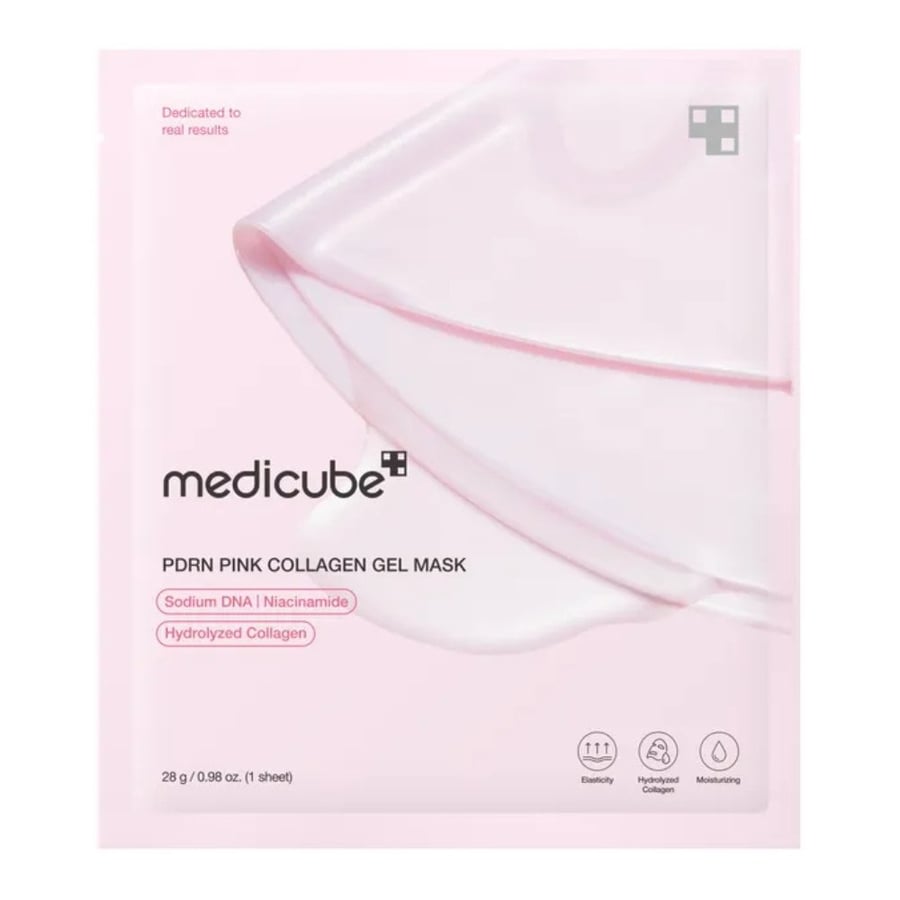 

Medicube - PDRN Pink Collagen Gel Mask, 28 г - коллагеновая маска для лица